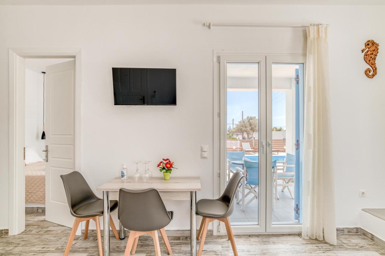 Ippocampos Seaside Serenity - Unwind At Paros Poolside Retreats Alikí Exteriör bild