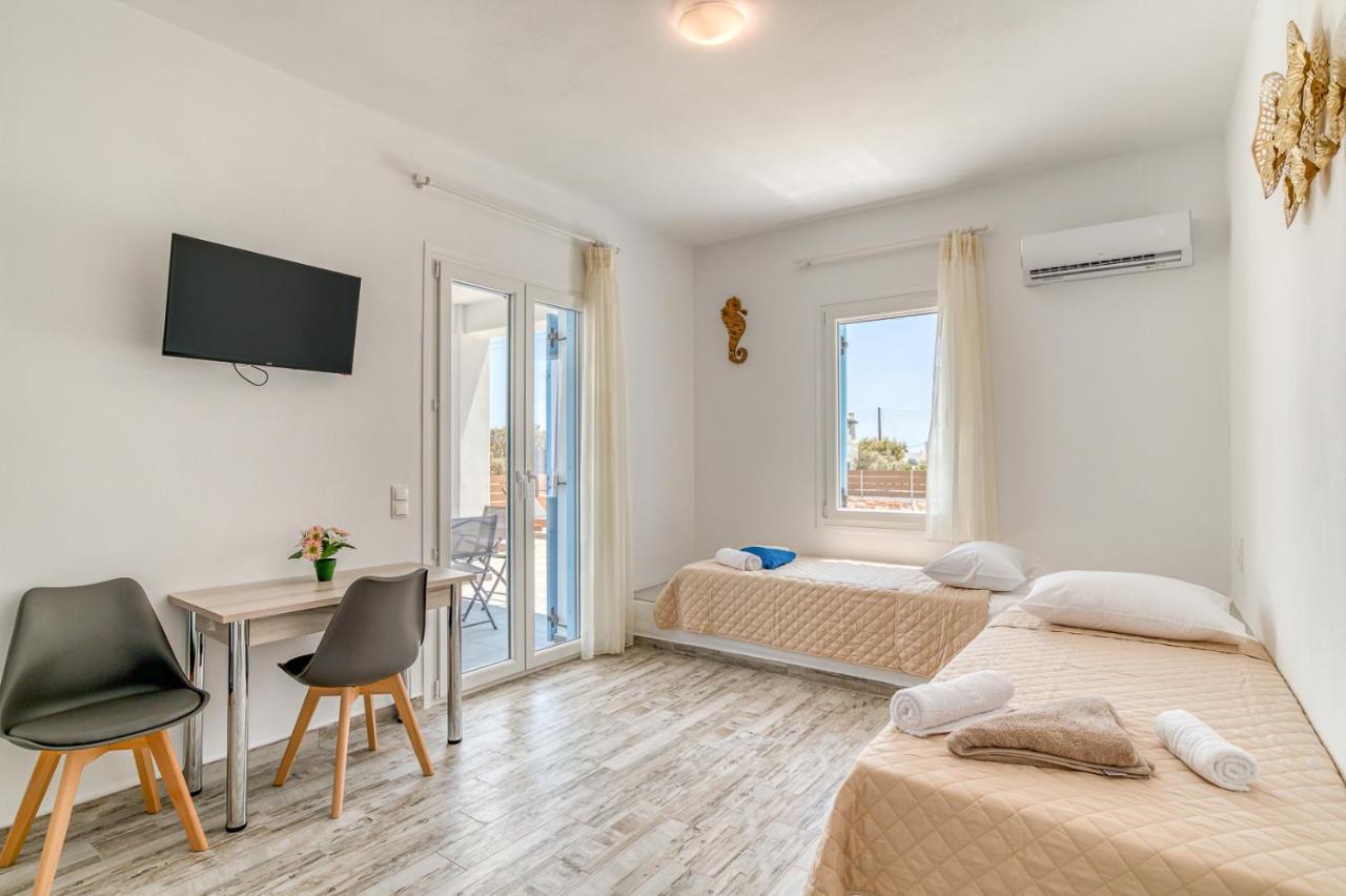 Ippocampos Seaside Serenity - Unwind At Paros Poolside Retreats Alikí Exteriör bild